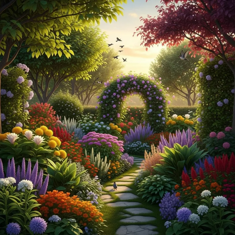 Tranquil Garden Escape | Lush Nature Haven Tranquil Garden Escape | Lush Nature Haven