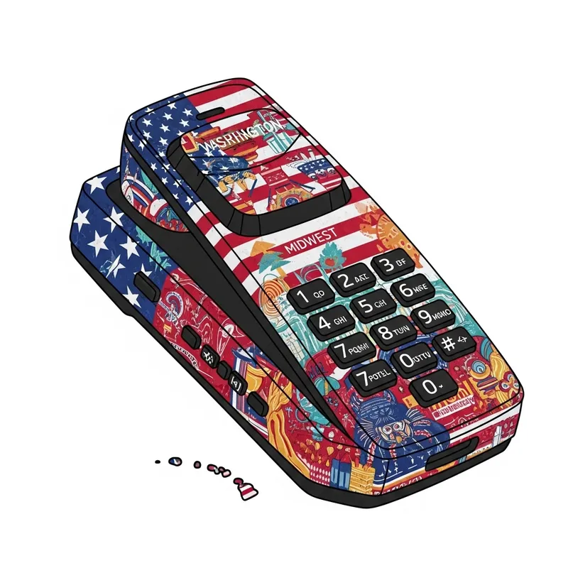 US Telephone Design: Creative Interpretation of the American Map US Telephone Design: Creative Interpretation of the American Map