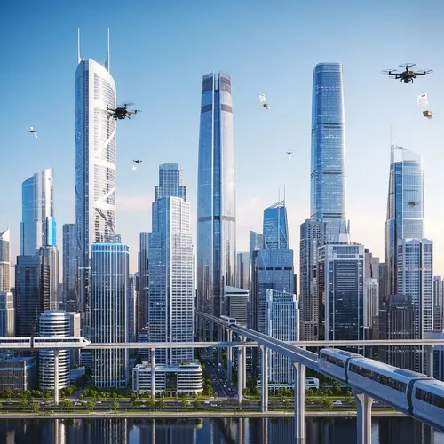 Futuristic Cityscape: Architecture & Innovation