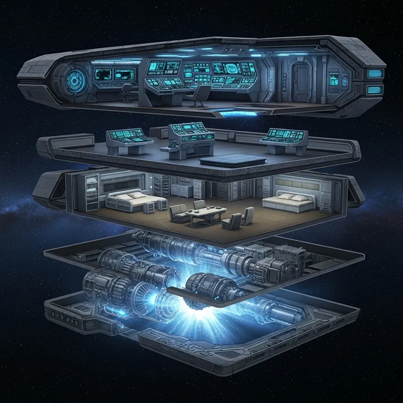 The Three-Body Problem: Unveiling a Sliced Spaceship Scene The Three-Body Problem: Unveiling a Sliced Spaceship Scene