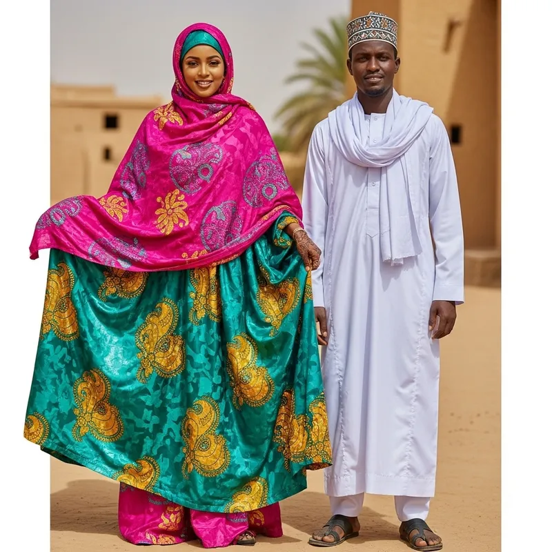 Explore Sudanese Traditional Clothing: Tobe & Jalabiya Explore Sudanese Traditional Clothing: Tobe & Jalabiya