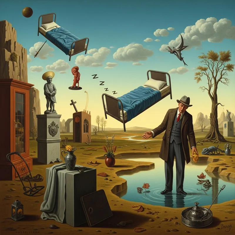 Surreal Narcolepsy Art: Dream-like Imagery