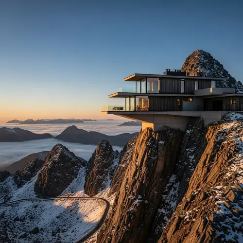 House on Top of Mountain