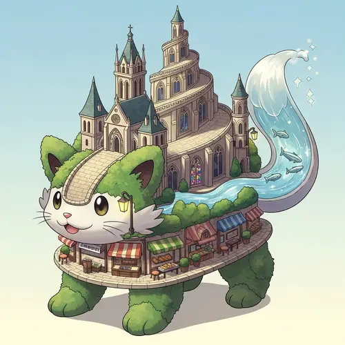 Évreux, France Pokémon Evolution - Town Charm & Nature Beauty