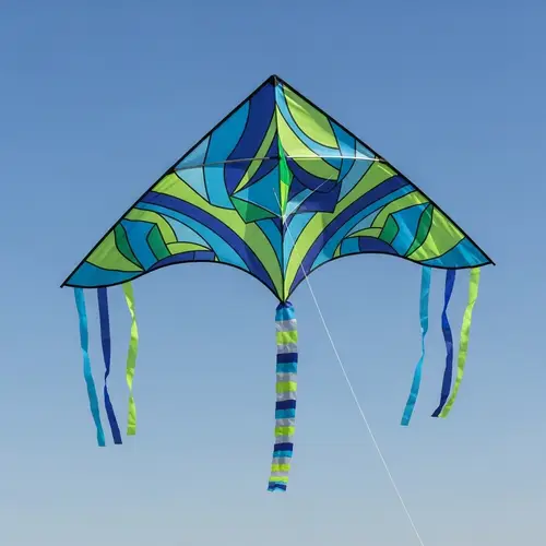 Dynamic Triangular Kite Design | Aerodynamic & Vibrant