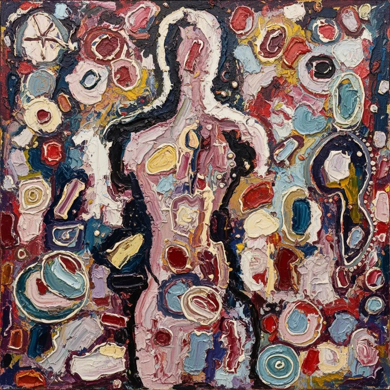 Health Abstract Expressionism Captivating Art