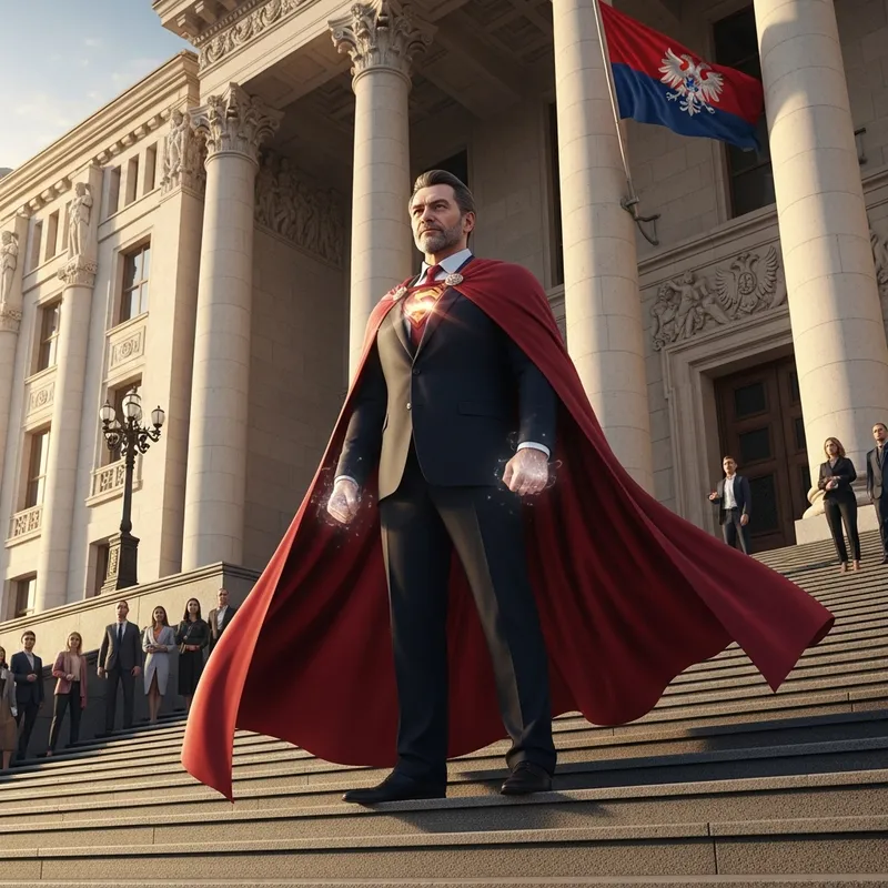 Zoran Milanović, Croatian President with Superhuman Powers and a Cape