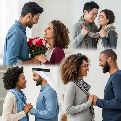 Heartwarming Diverse Couples Expressing Love | Beautiful Scene