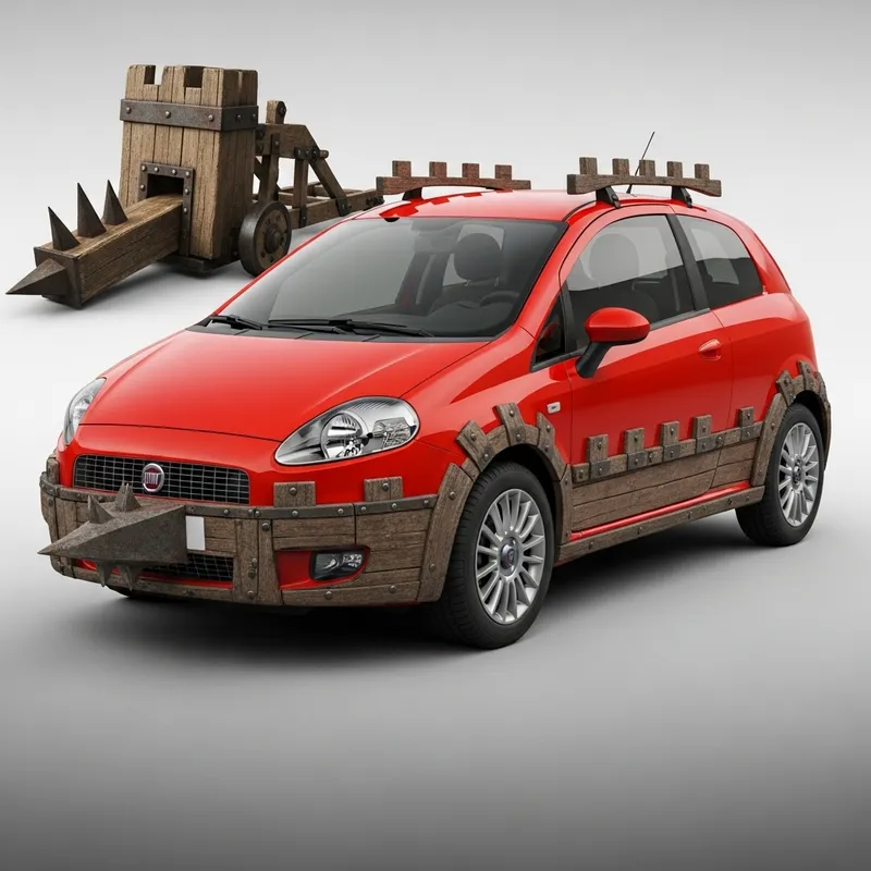 Fiat Grande Punto 2012: A Medieval Fusion