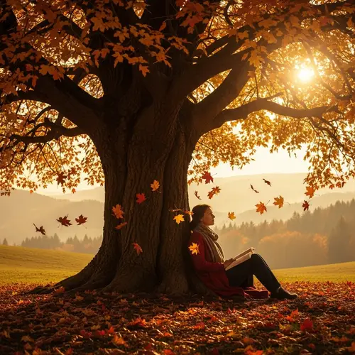 Recollection and Realization: Enchanting Autumn Scene