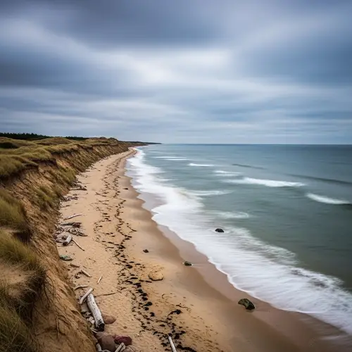 Serene Beauty of Binderup Strand | Coastal Wonders in Denmark
