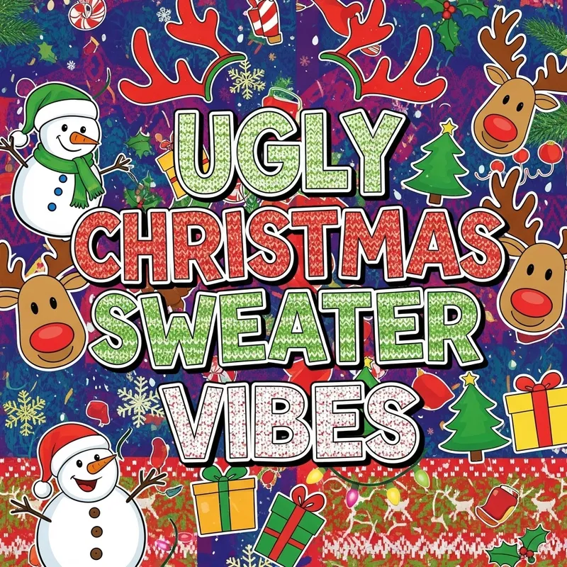 Ugly Christmas Sweater Vibes | Fun Holiday Designs