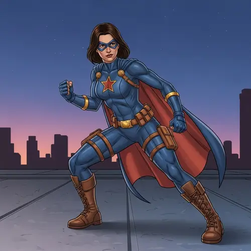 Hispanic Superhero Woman: Powerful Costume & Abilities