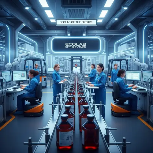 Futuristic Factory Automation: Ecolab of the Future