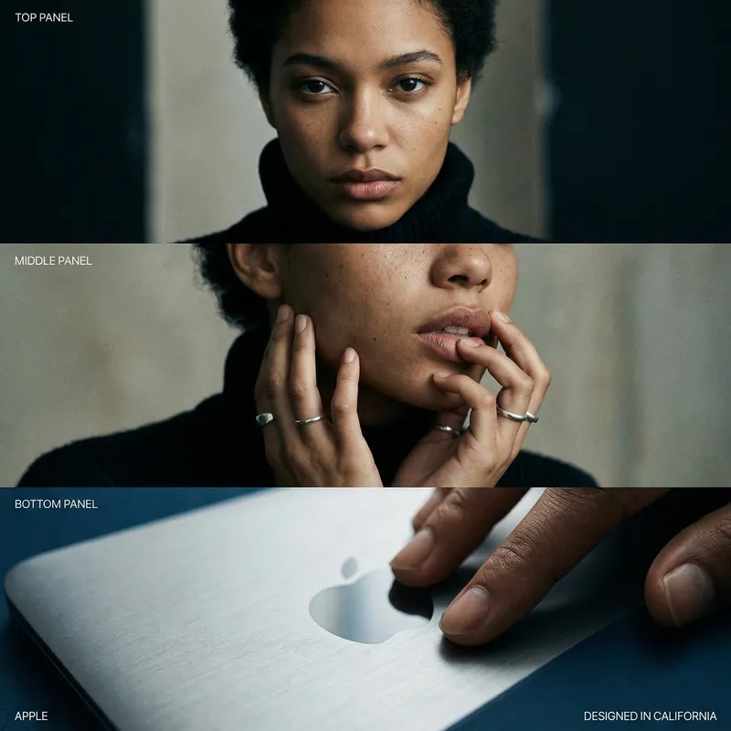 High-End Fashion Triptych Campaign for Apple High-End Fashion Triptych Campaign for Apple