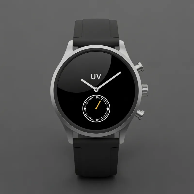 State-of-the-Art UV Detecting Watch | Streamlined No-Frills Design