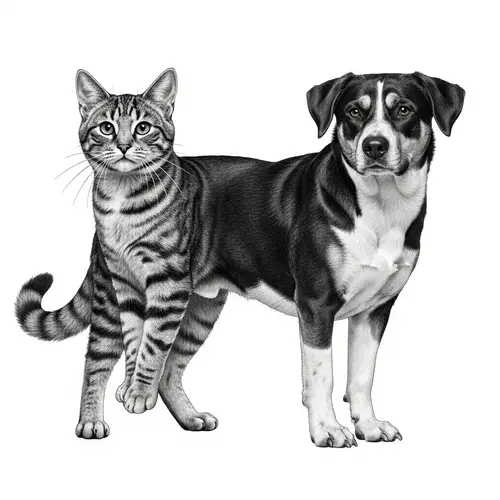 Imaginative Dog-Cat Hybrid: Best Features Combined