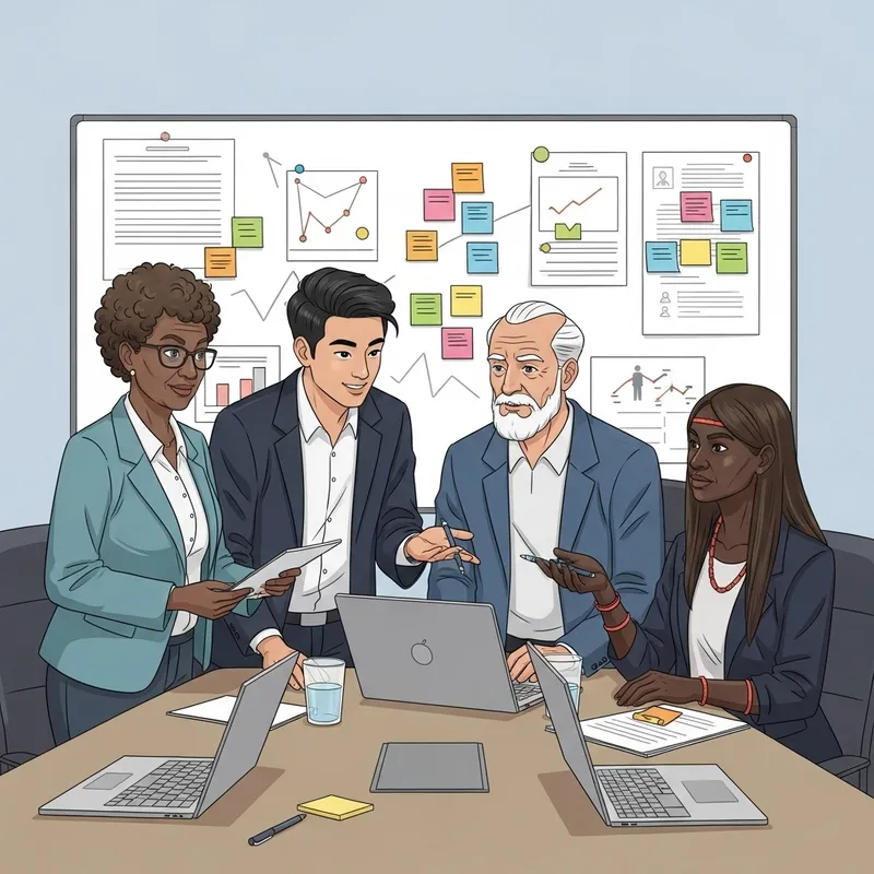 Diverse HR Team | Professional Personnel Meeting