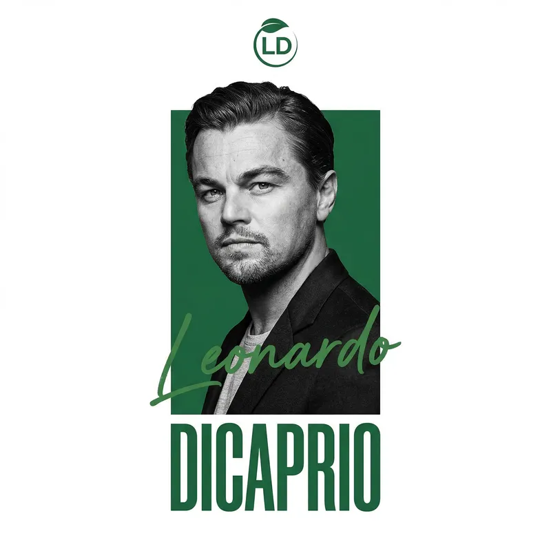 Leonardo DiCaprio Digital Art Display