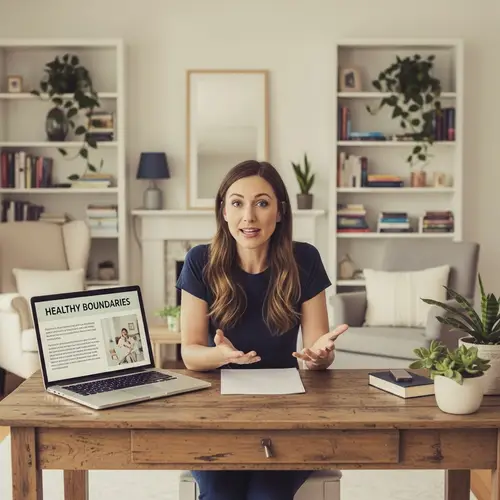 Vintage-Colored Video Blog: Creating Healthy Boundaries