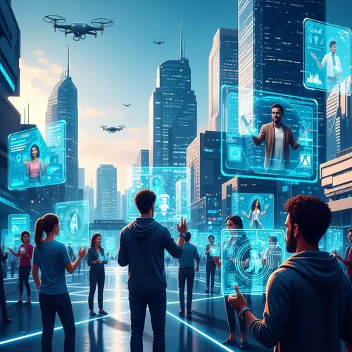 Futuristic Innovation and Coherence | Cityscape Collaboration