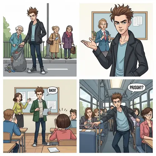 Teenager Displaying Negative Manners: Impact & Scenarios