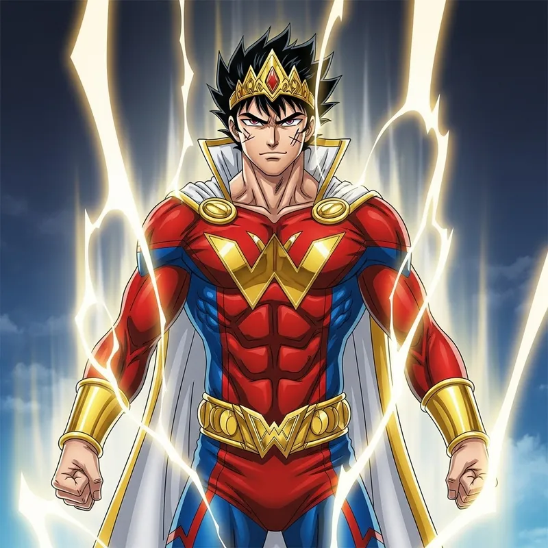 Goku Transformed into Wonder Woman - Epic Transformation