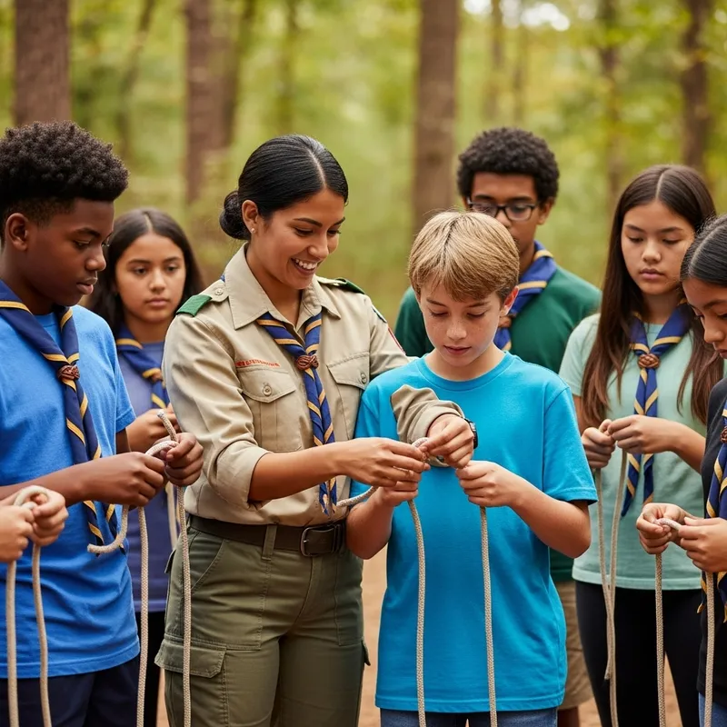 Scout Leader Positive Behavior Reinforcement