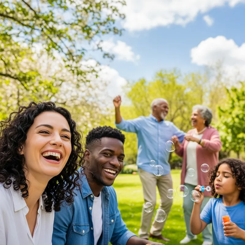 Capturing Happiness: Joyful Smiles and Dancing