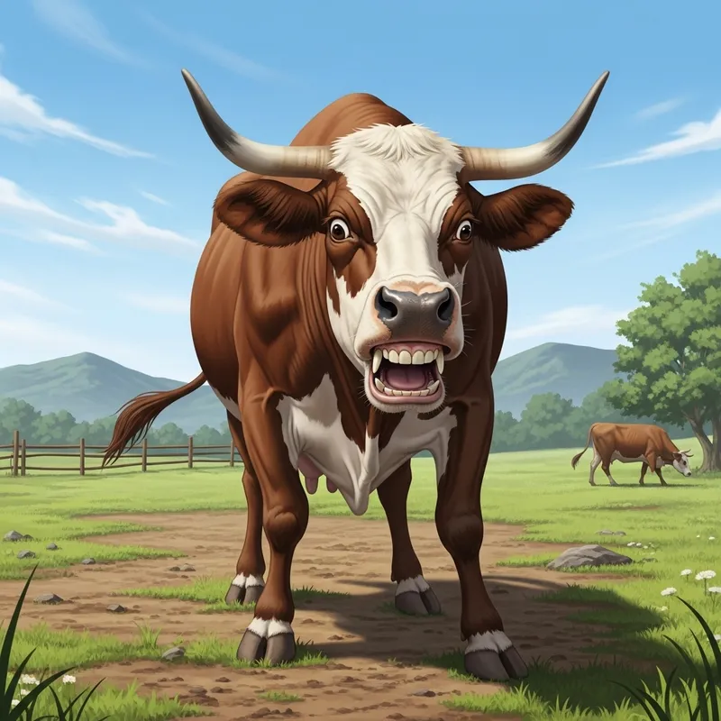 Angry Cow - Surreal Expressions of Anger | Website Name