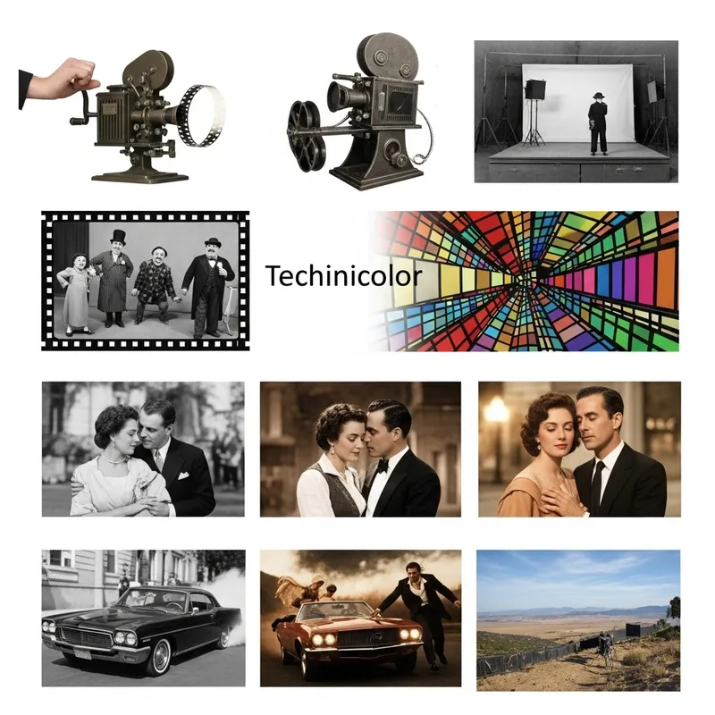 Illustrating Cinema History: From Hand Cranking to Technicolor