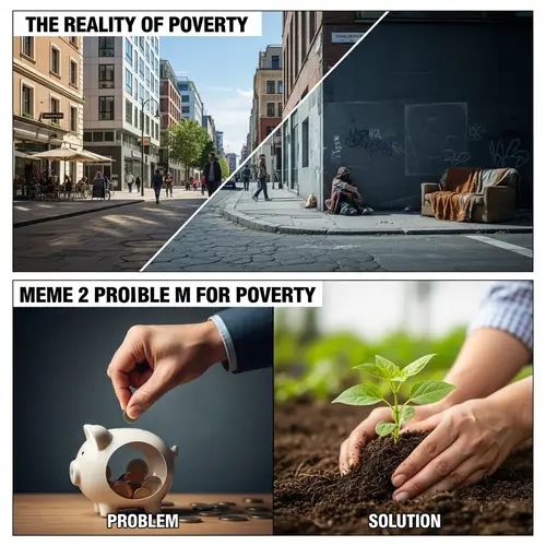 Thematic Memes on Poverty: Real Situation and Solutions