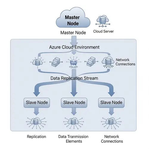 Azure Environment Replication: Master/Slave Nodes Overview
