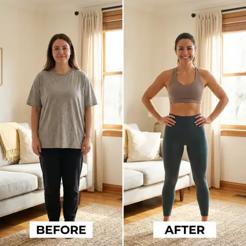 Inspiring Before & After Weight Loss Transformation