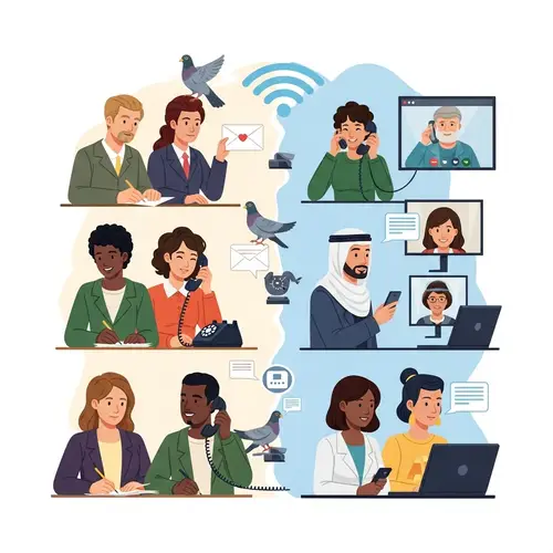 Evolution of Communication: Impact of Technology on Diversity