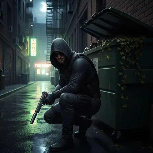 Hidden Assassin Lurking in the Shadows