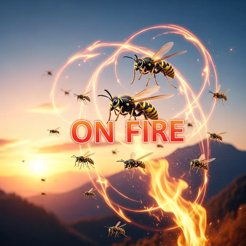 Vivid Wasp Swarm: Dynamic Energy and Microservices Buzz