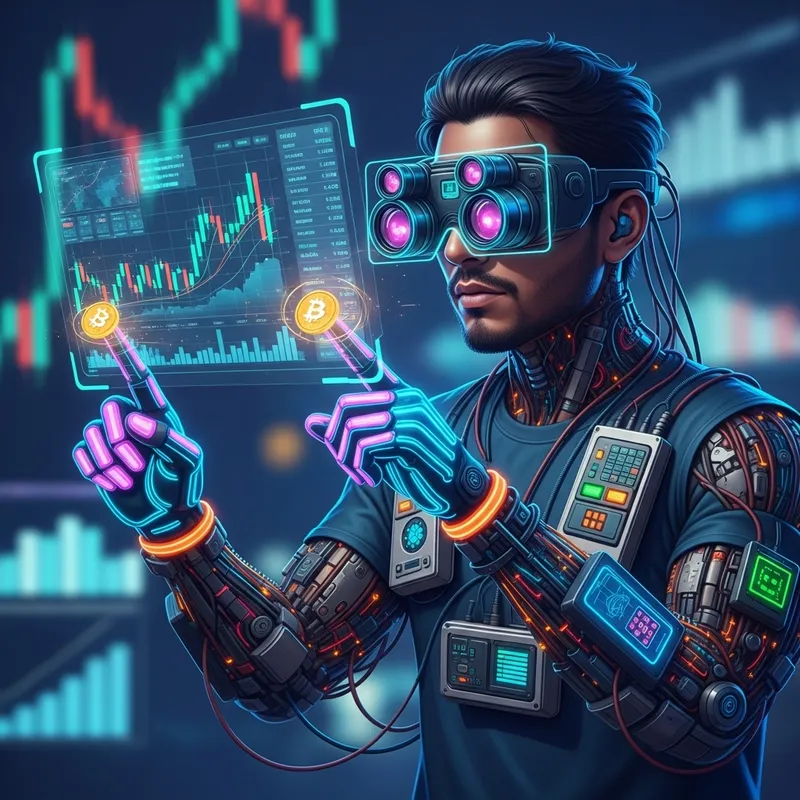 Cyber Trader in Electronic Market Zone