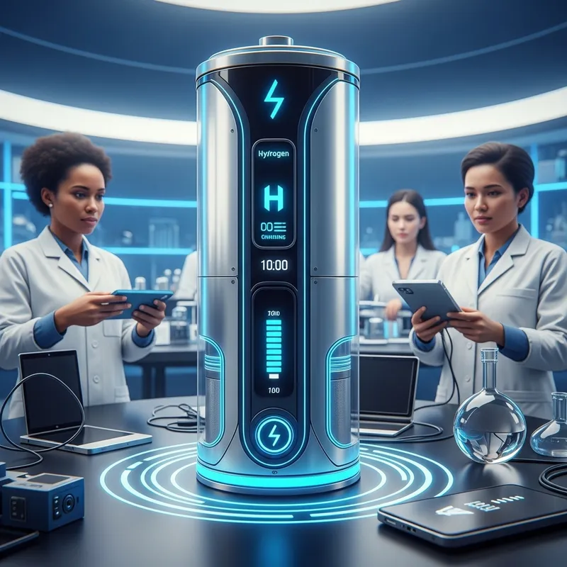 Futuristic Hydrogen Battery: The Future of Power