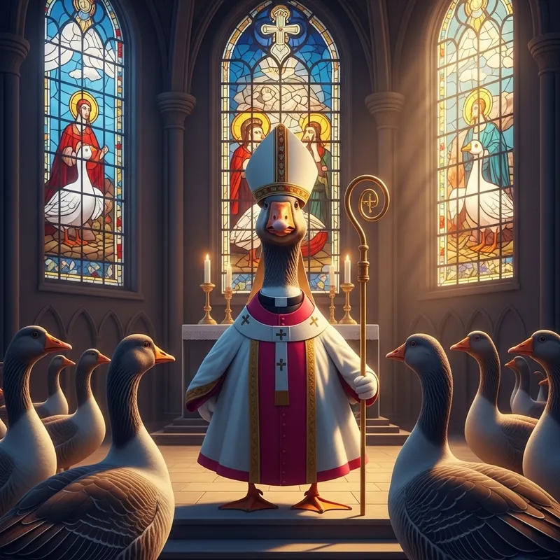 Goose - The Divine Leader of the Flock