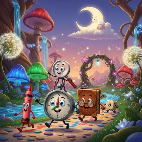 Explore Friendship and Adventure in Cartoon Imagery