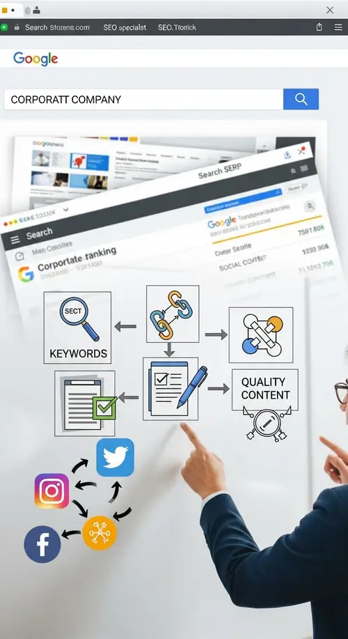 Corporate Website SEO Services to Boost Google Ranking