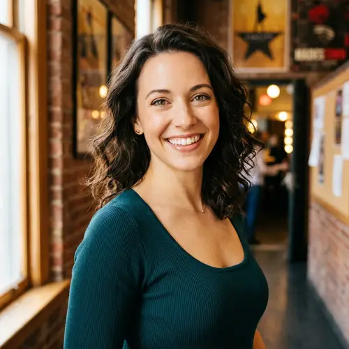 Musical Theatre Headshot for NYC Woman