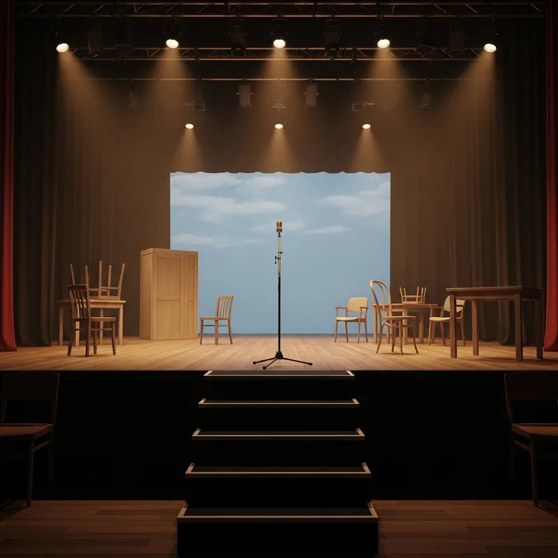 Grab Basic Stage Set Up for Plays and Concerts