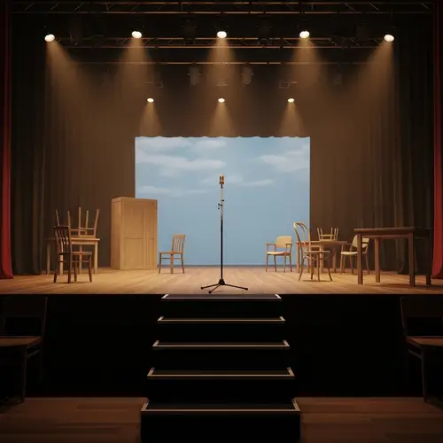 Grab Basic Stage Set Up for Plays and Concerts