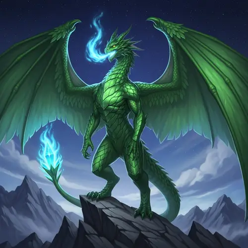 Discover Gonsarro: Majestic Mythical Being of the Starlit Skies