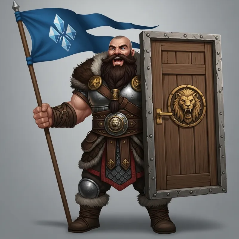 Braum - League of Legends Northern-European Warrior Concept