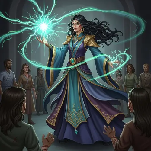 Celestial Healer: Magical Powers and Healing Orbs