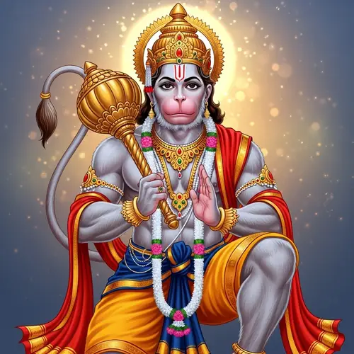Hanuman: Mythological Male Deity of Strength and Devotion