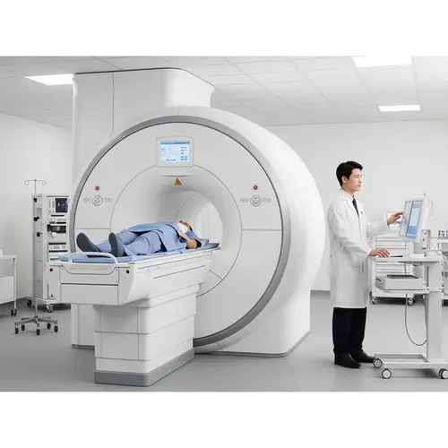 Advanced MRI Machine Scanning in Clinical Environment